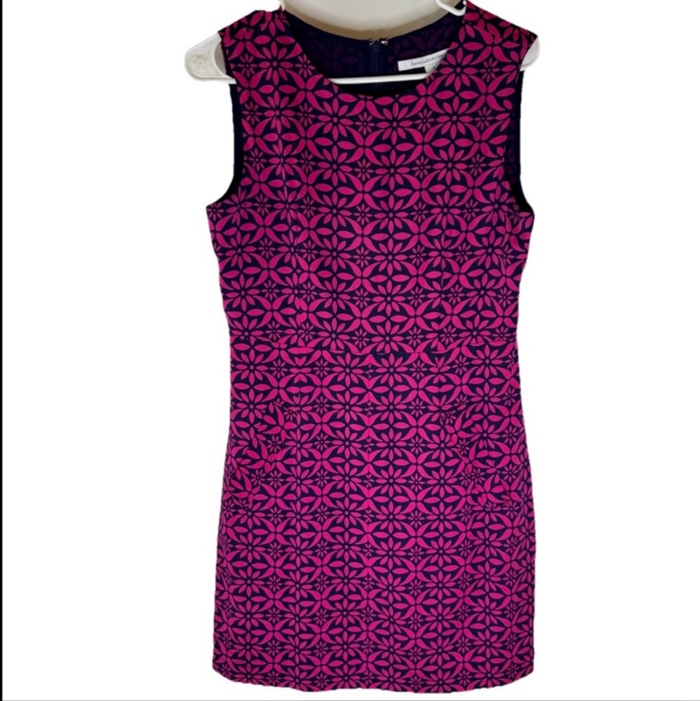 Diane Von Furstenberg Floral Silk Sleeveless Dress